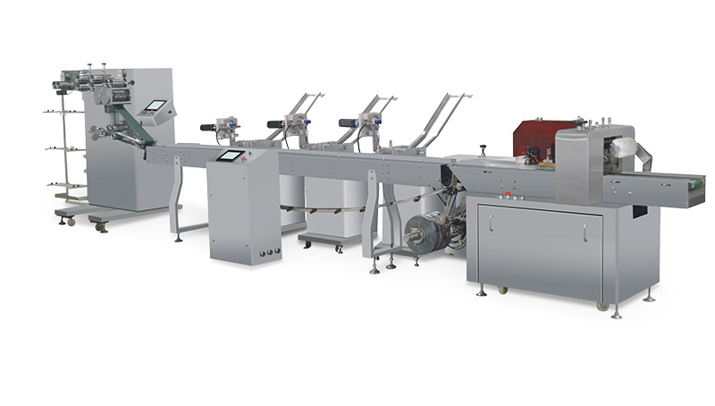 全自動餐具、紙巾包裝機